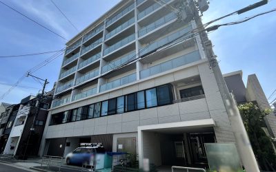 大阪府大阪市港区　マンション　外部塗装工事