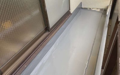 アパート バルコニー防水工事 事例