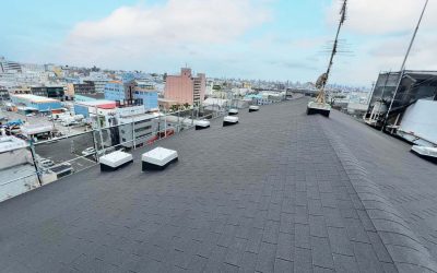 マンション 屋根重ね葺き工事 事例