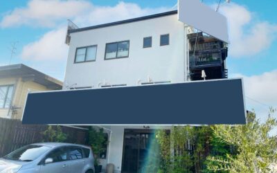 店舗：屋根・外壁塗装工事 事例