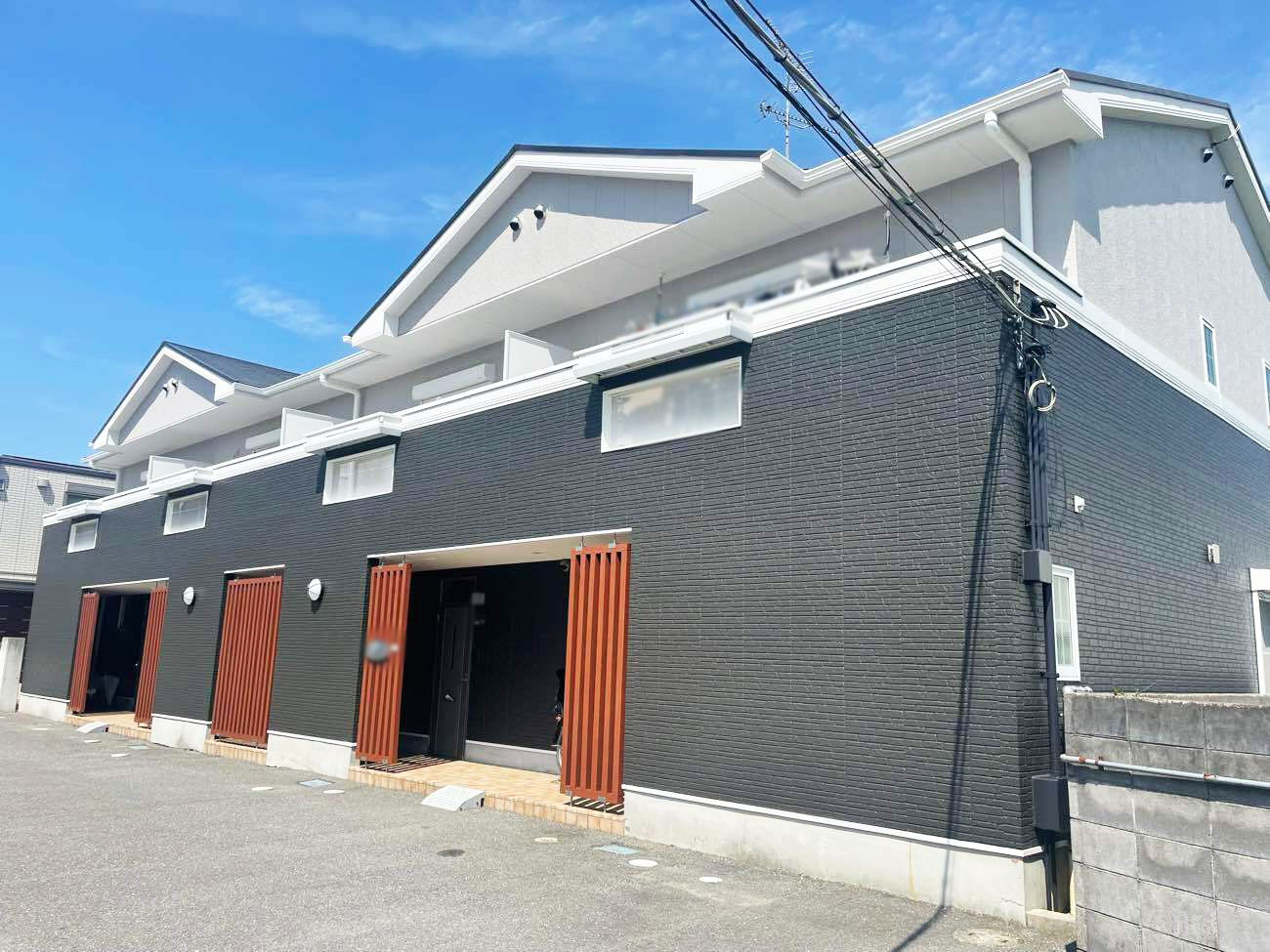 アパート 外壁塗装工事 事例