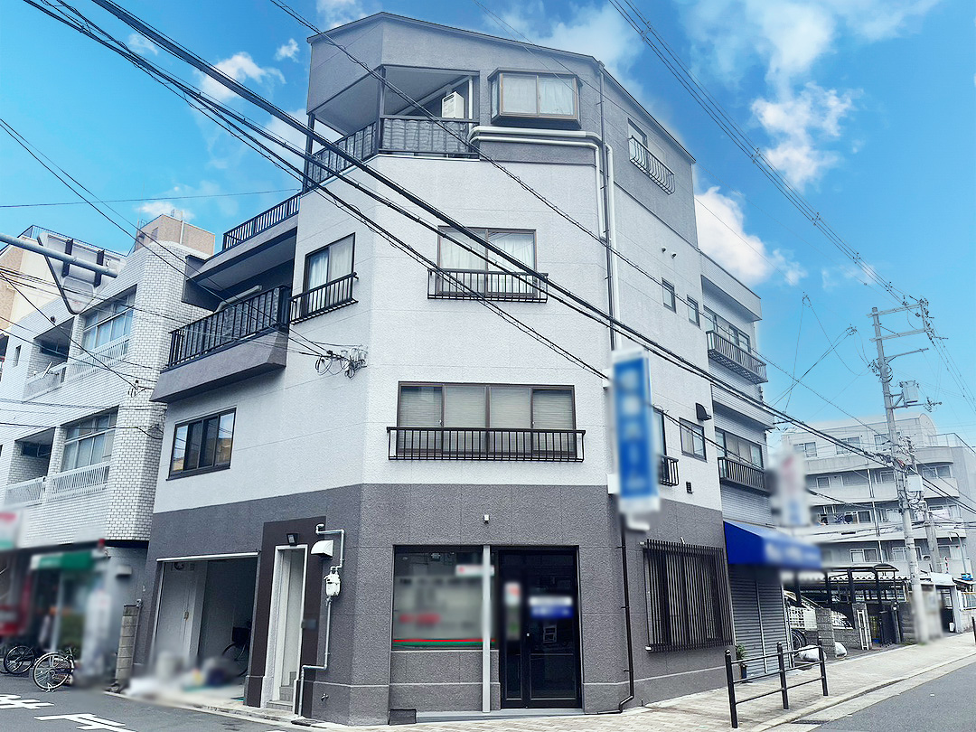 住居兼テナントビル：改修工事 事例