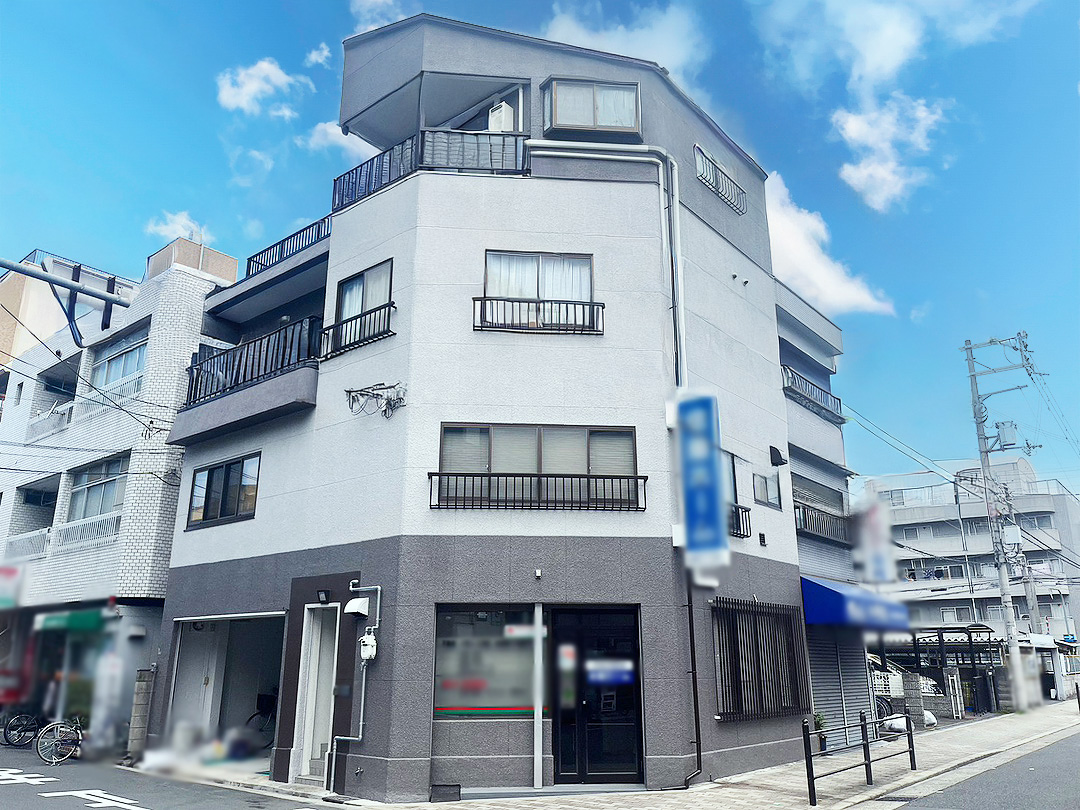 住居兼テナントビル：改修工事 事例