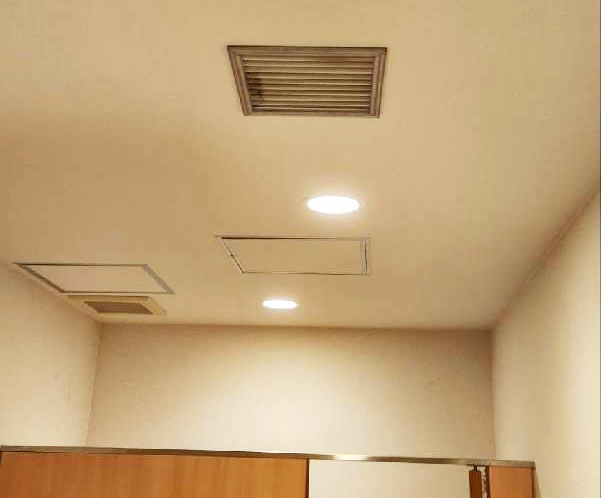商業施設 天井ボード修繕工事 事例