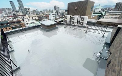 大阪府大阪市天王寺区 屋上防水工事 ビル