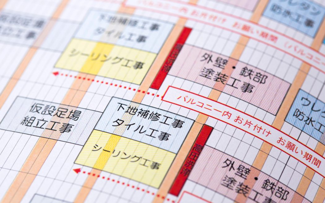 スケジュール表