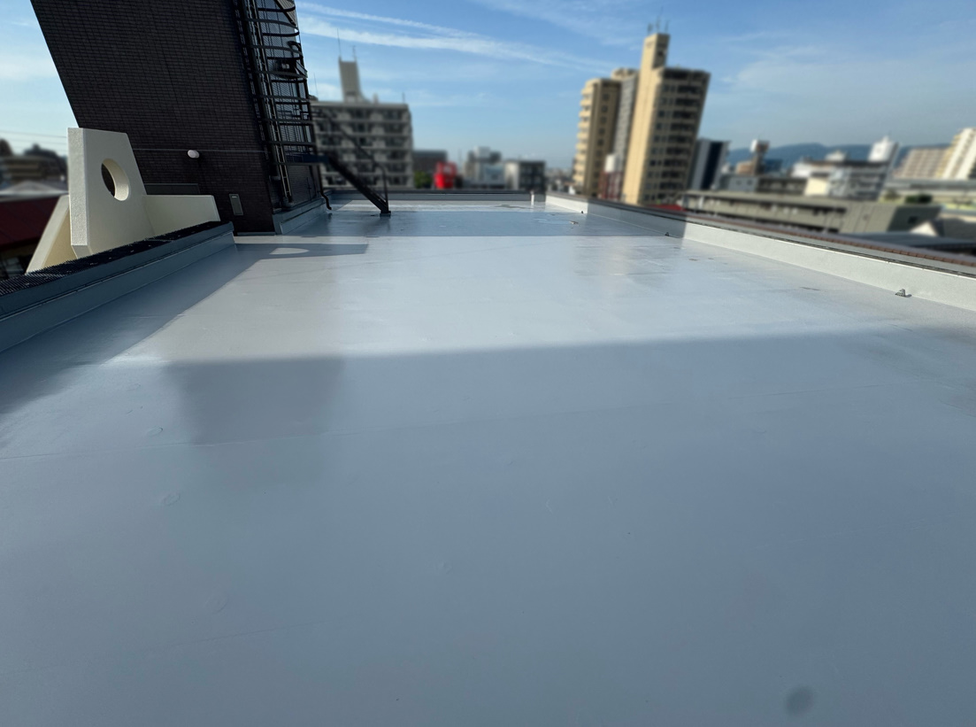 マンション 屋上防水工事 事例