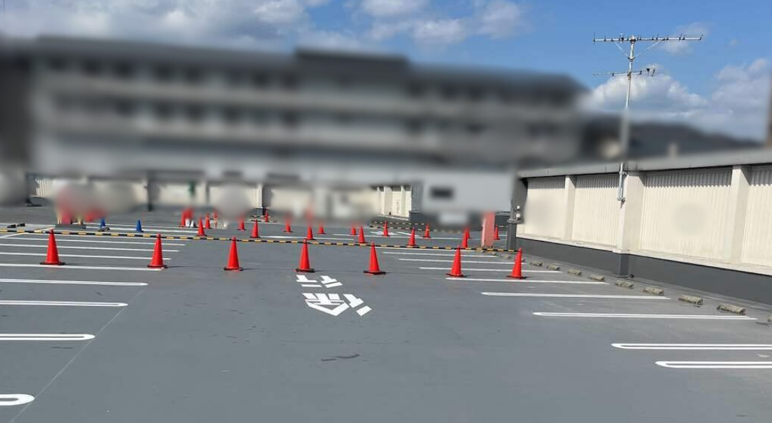 商業施設 屋上駐車場防水工事 事例