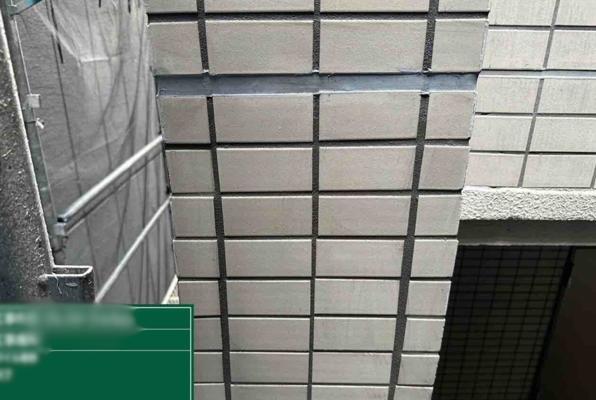 マンション 斫り工事 タイル補修工事 施工事例