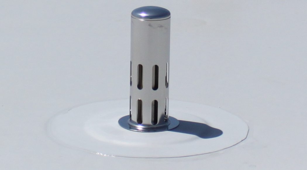 屋上防水　通気工法　脱気筒