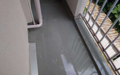 マンション：ベランダ防水工事 施工事例
