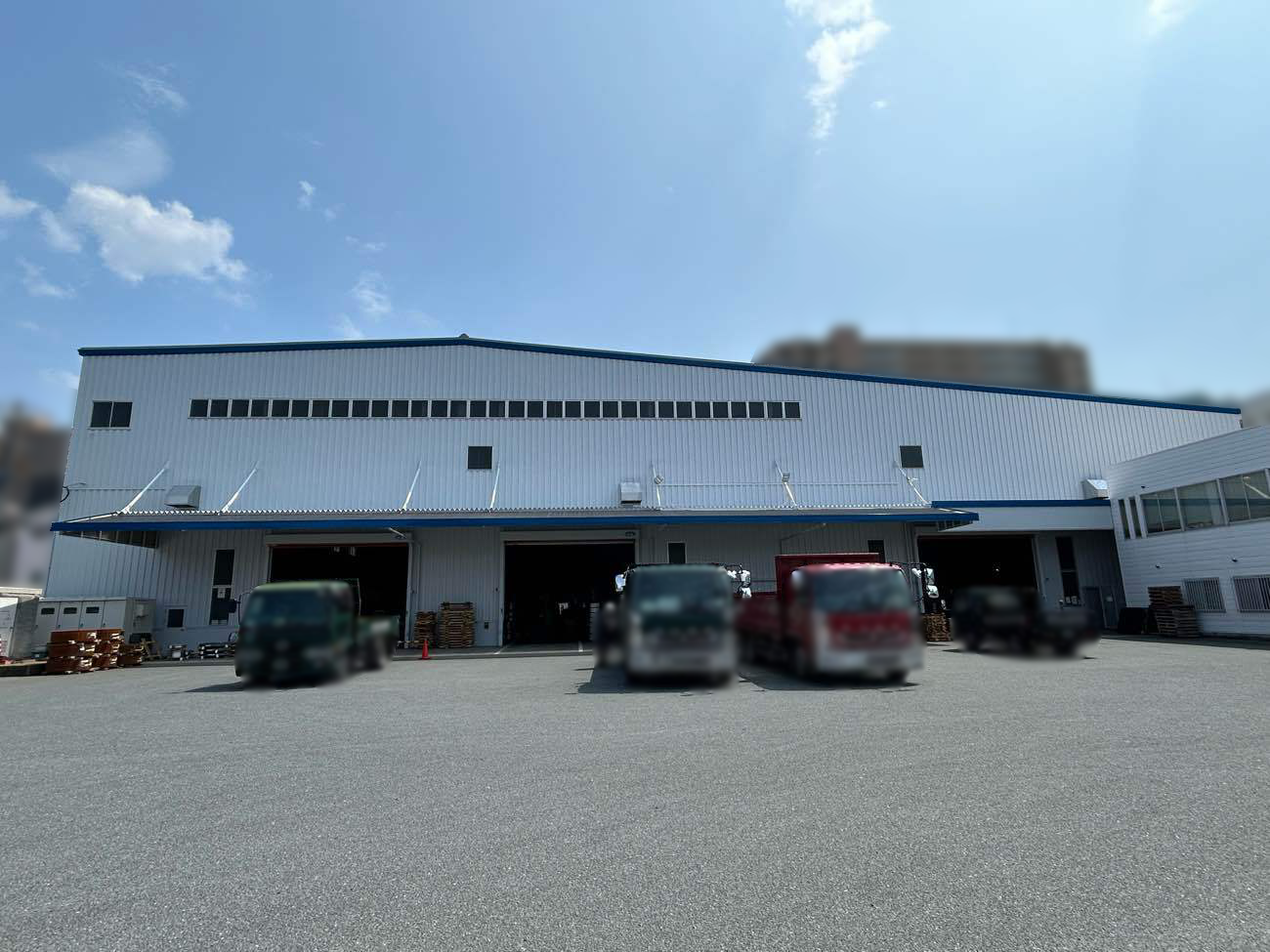 倉庫：外壁塗装工事 施工事例