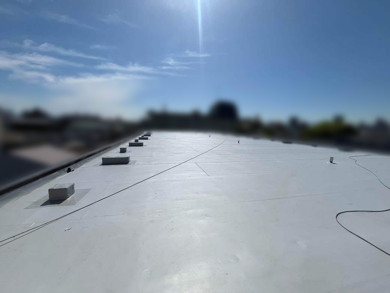 マンション：屋上防水工事 施工事例